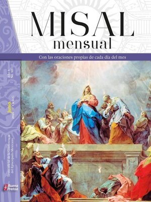 cover image of Misal Mensual. Con las oraciones propias de cada día del mes. Junio 2025.